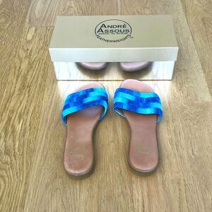 Andre’ Assous Natalie Slides: Size 9, Width M